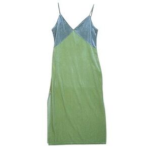 MOTF Two-Tone Green and Blue Dress